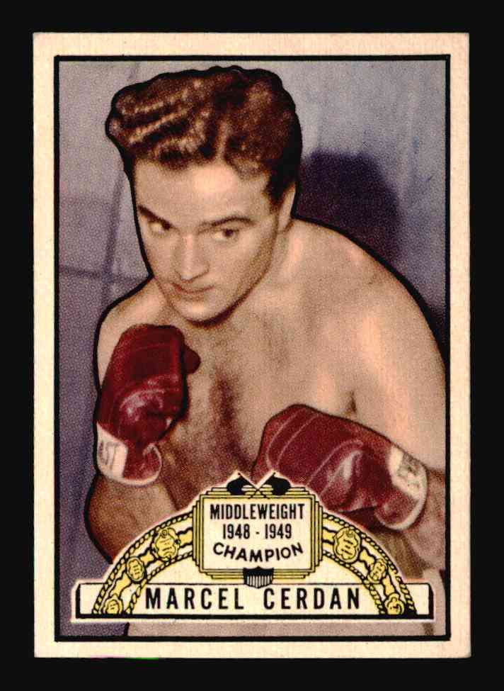 1951 Topps Ringside #5 Marcel Cerdan