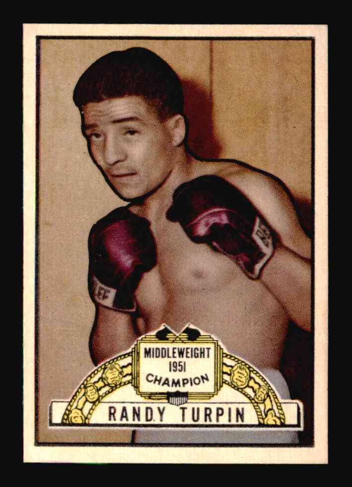 1951 Topps Ringside #10 Randy Turpin