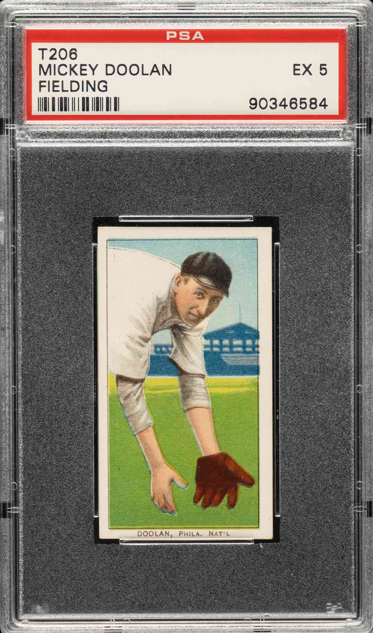 1909 T206 Mickey Doolan (Fielding) – TonyeTrade