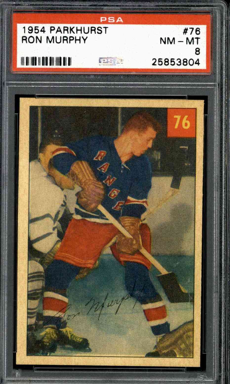 1954 Parkhurst #76 Ron Murphy – TonyeTrade