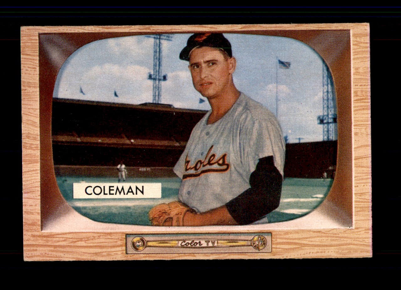 1955 Bowman #003 Joe Coleman