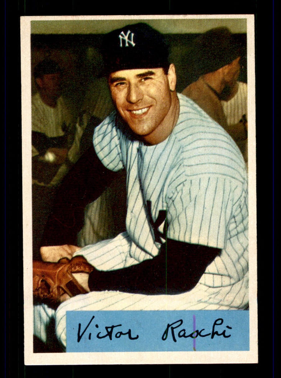 1955 Bowman #185 Vic Raschi – TonyeTrade