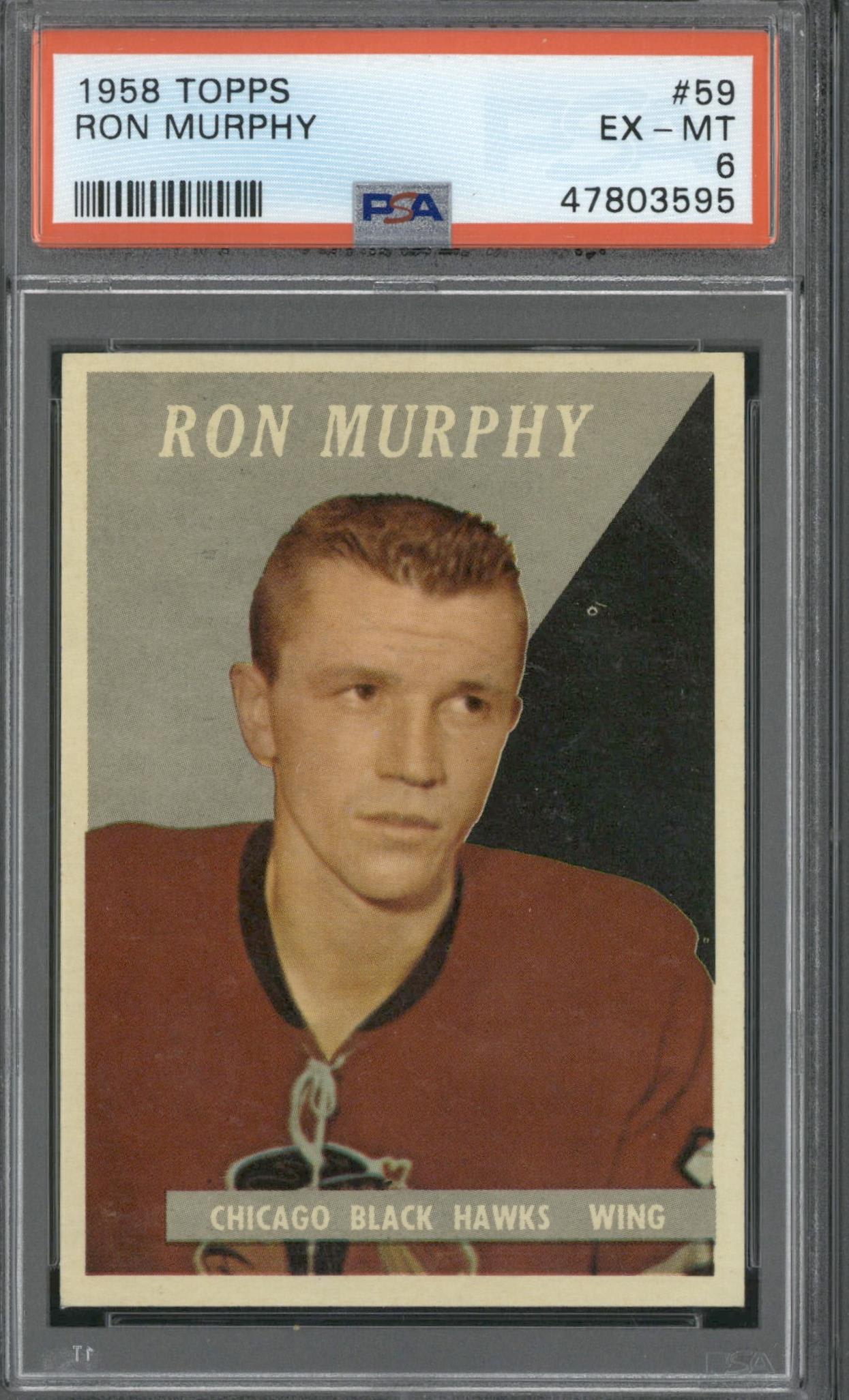 1954 Parkhurst #76 Ron Murphy – TonyeTrade