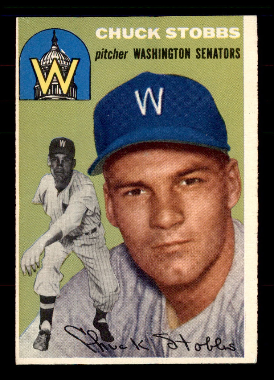 1954 Topps #185 Chuck Stobbs – TonyeTrade