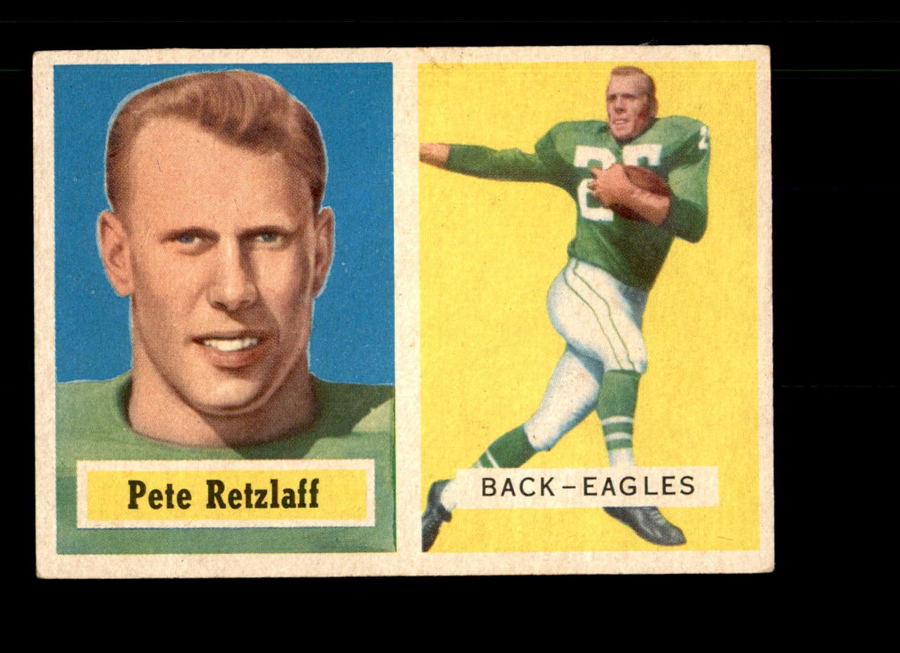 1957 Topps #2 Pete Retzlaff