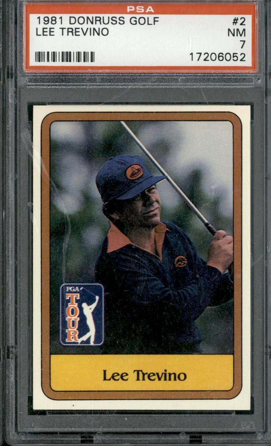 1981 Donruss Golf #2 Lee Trevino