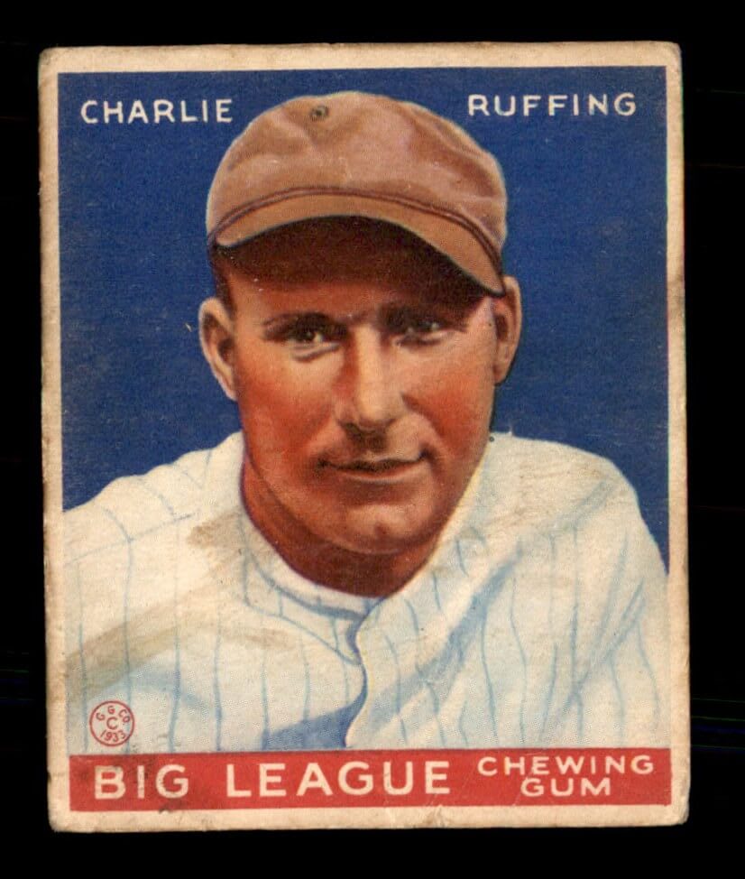 1933 Goudey #184 Charlie Ruffing – TonyeTrade