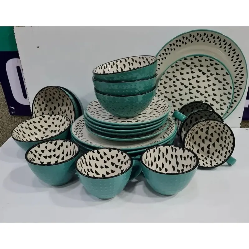 Set of bowls and plates