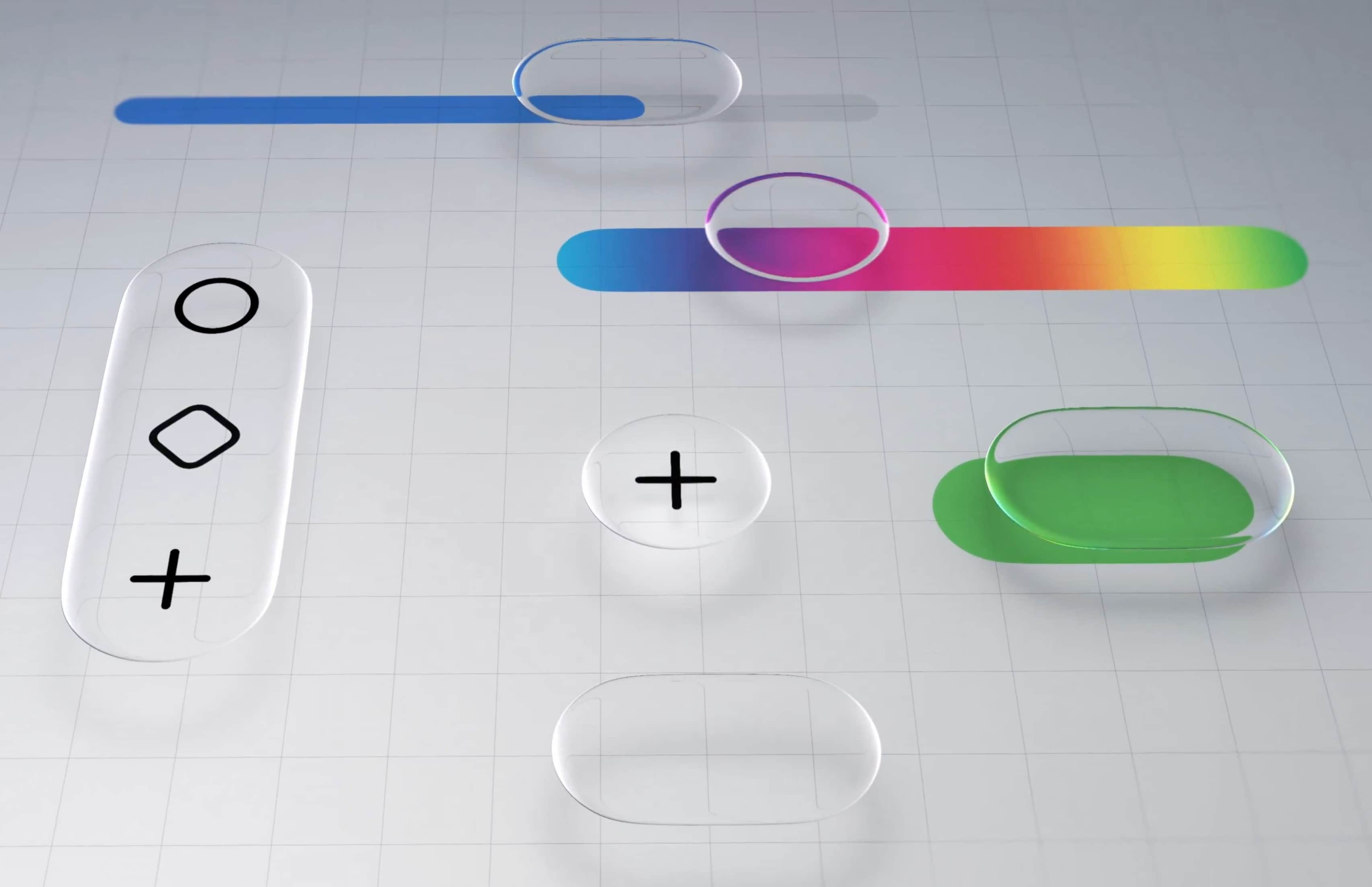showing apple's liquid glass