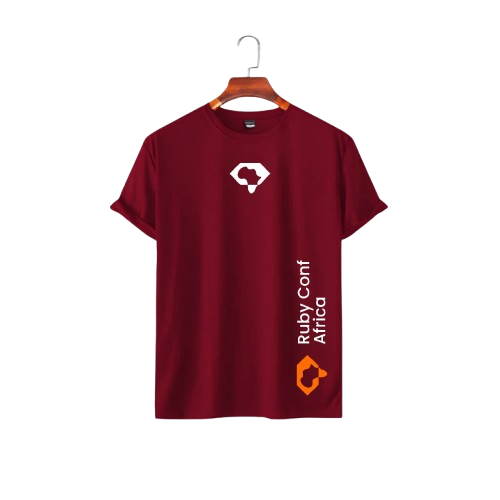 arc burgundy t-shirt