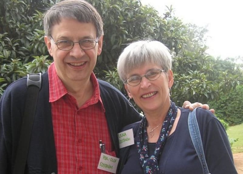 Per-Olof and Lena Edström