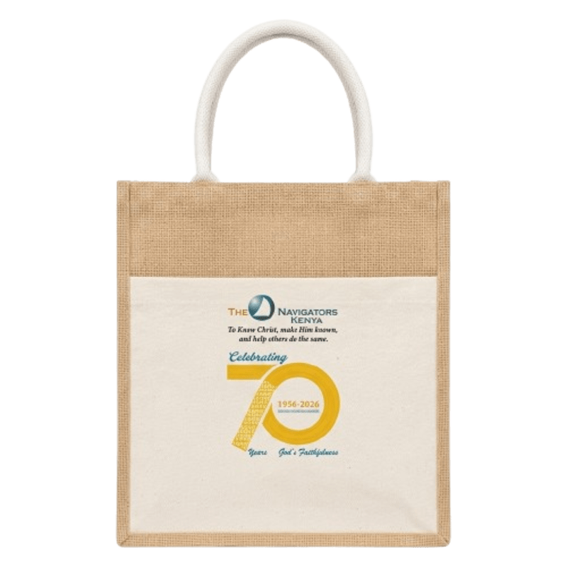 Jute Bag (With Canvas Pocket)