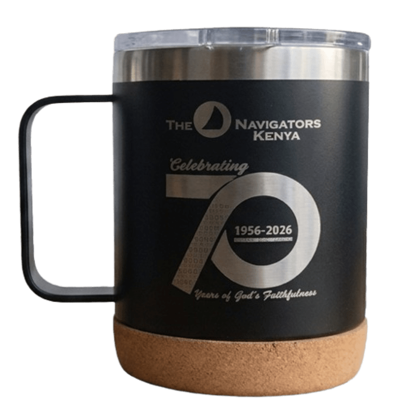 Black Travel Mug – Sleek Black