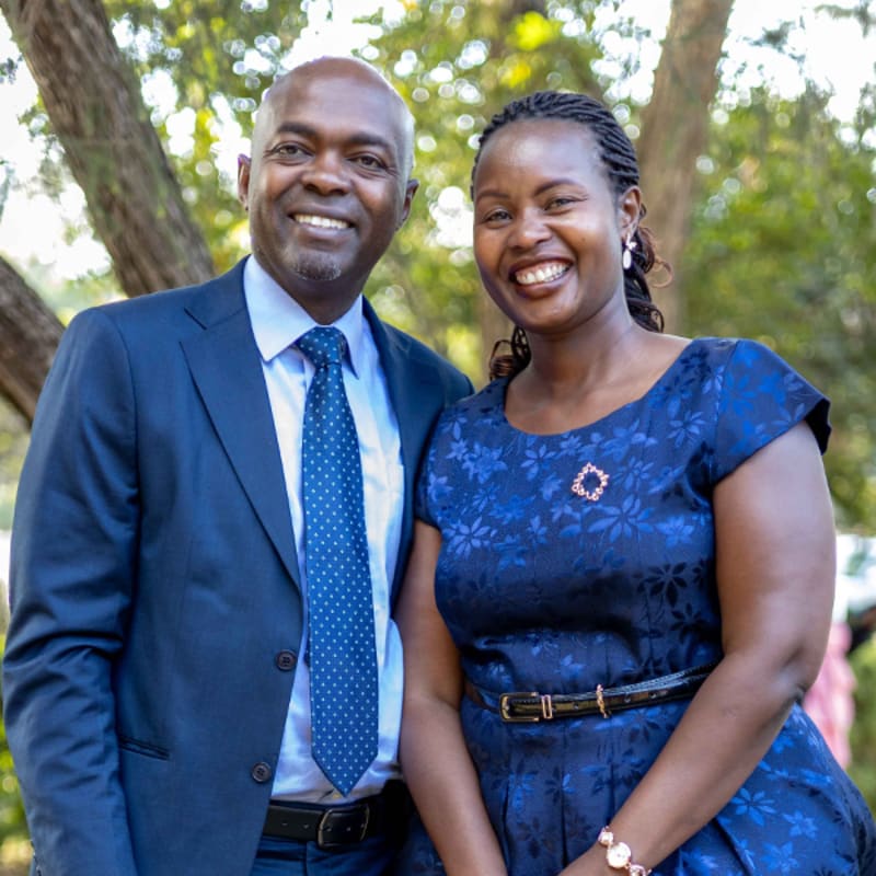 Alex and Monica Kiamba