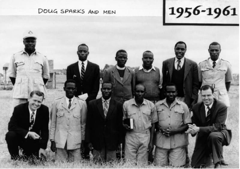 Ministry among detainees in a Mau Mau camp, 1956