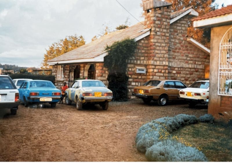 The Tongoi's Eldoret home in the 80s