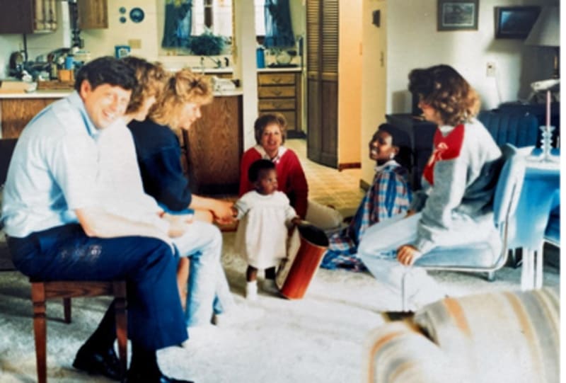The Van Wyks visiting the Tongois