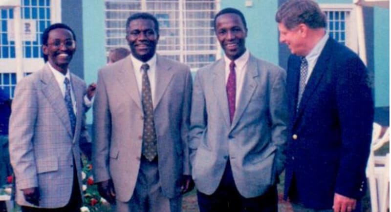 The Tongoi's Eldoret home in the 80s
