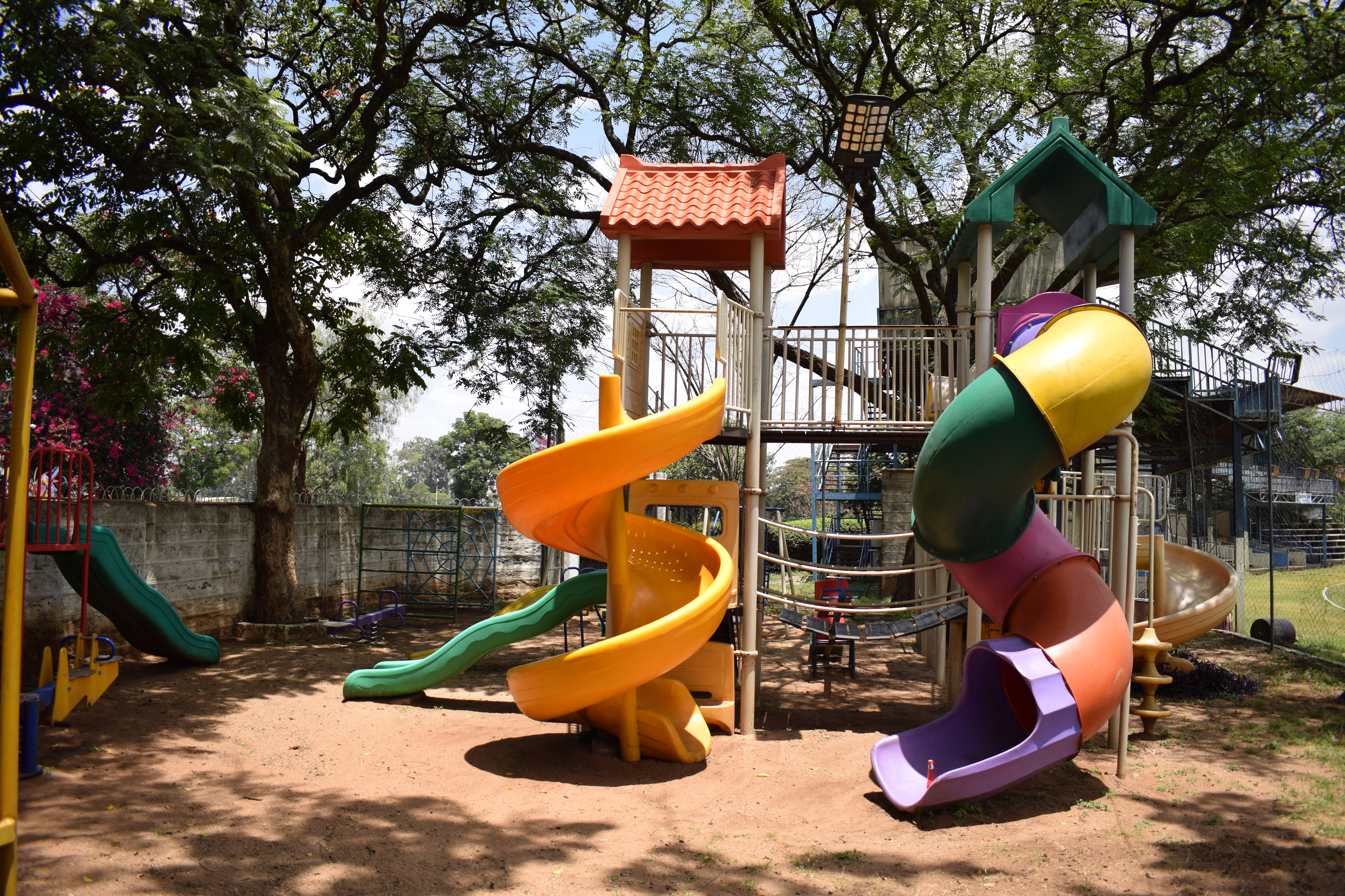 Outdoor kids area