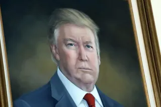 Портрет Дональда Трампа / www.bbc.com