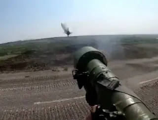 Боєць ЗСУ збив російський Су-25 з ПЗРК «Ігла» / t.me/Khortytsky_wind 