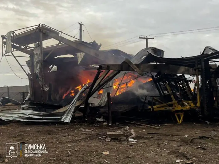 Російські БпЛА вночі атакували Сумщину / t.me/Sumy_news_ODA