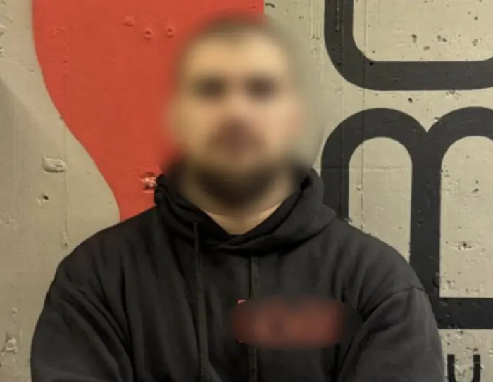Нетверезий чоловік побив нацгвардійця на блокпості в Києві / t.me/kyiv_pro_office