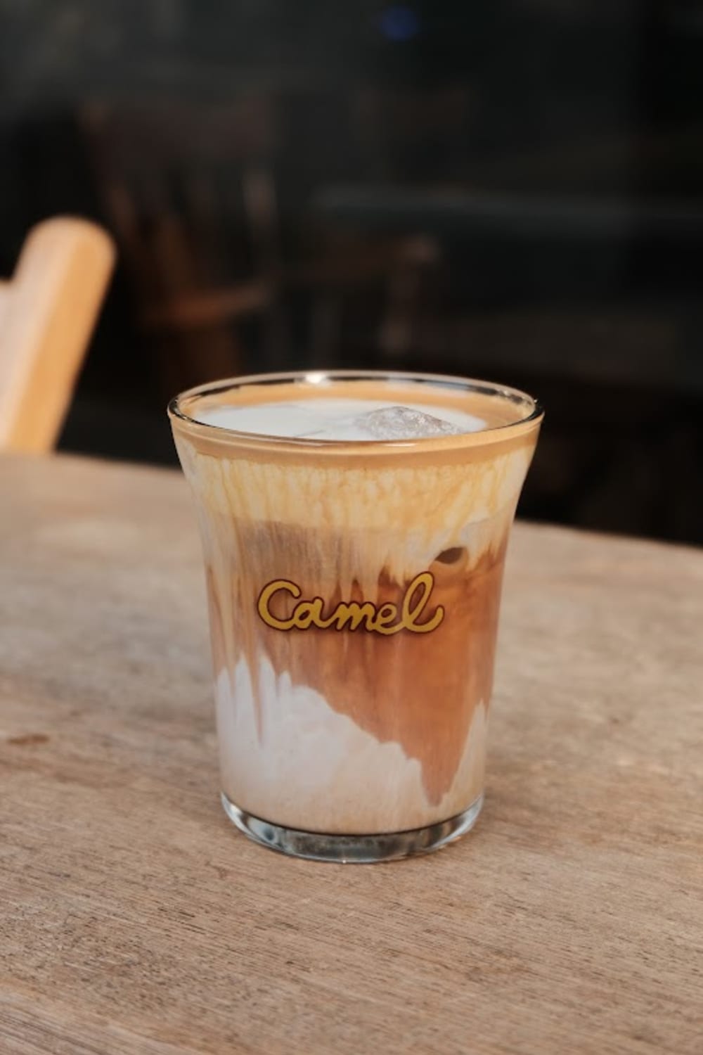 Handles Coffee — matcha drink detail