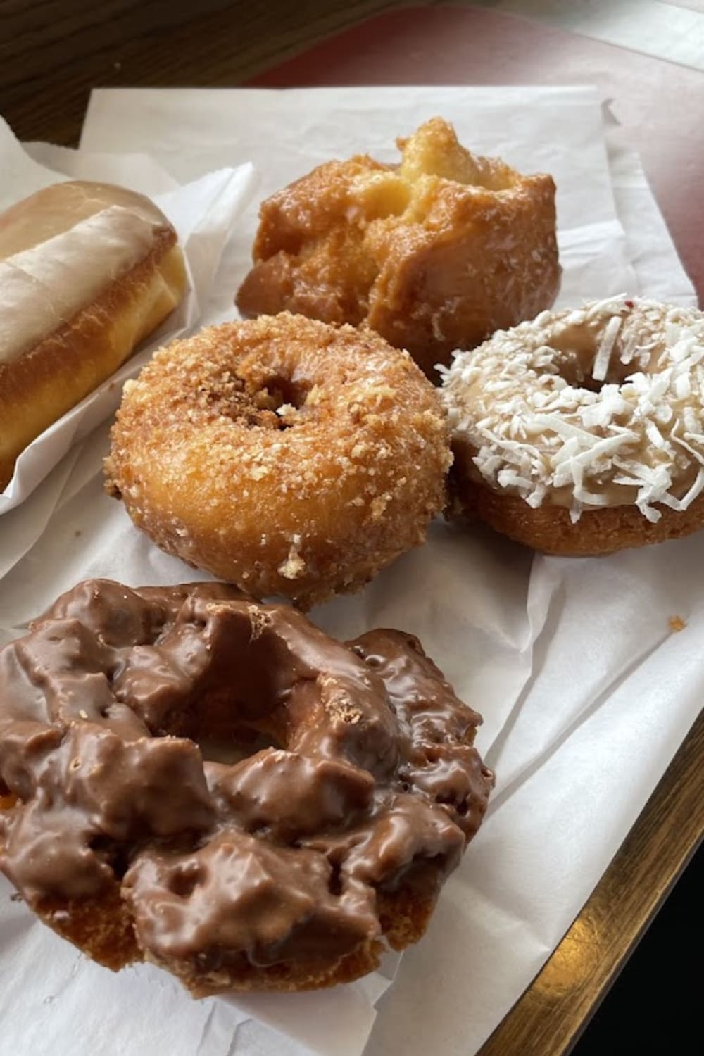 Allstar Donuts — matcha drink detail