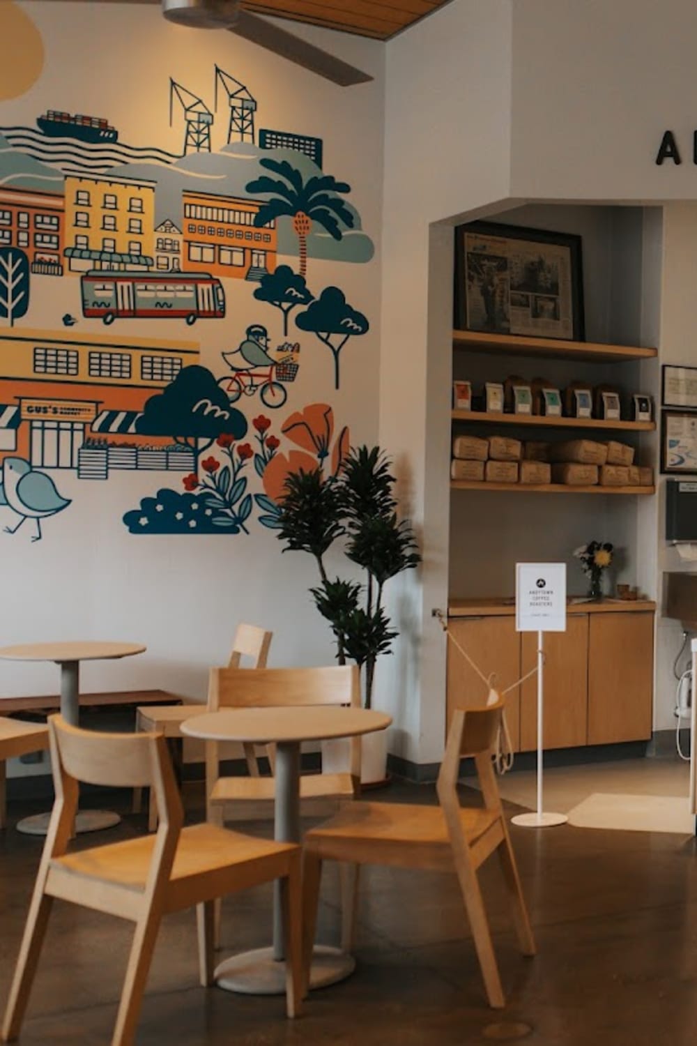 Andytown Coffee Roasters — matcha drink detail