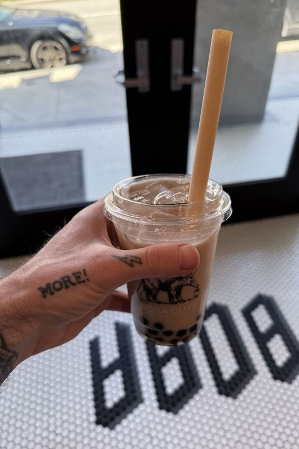 Boba Guys NOPA — matcha drink detail