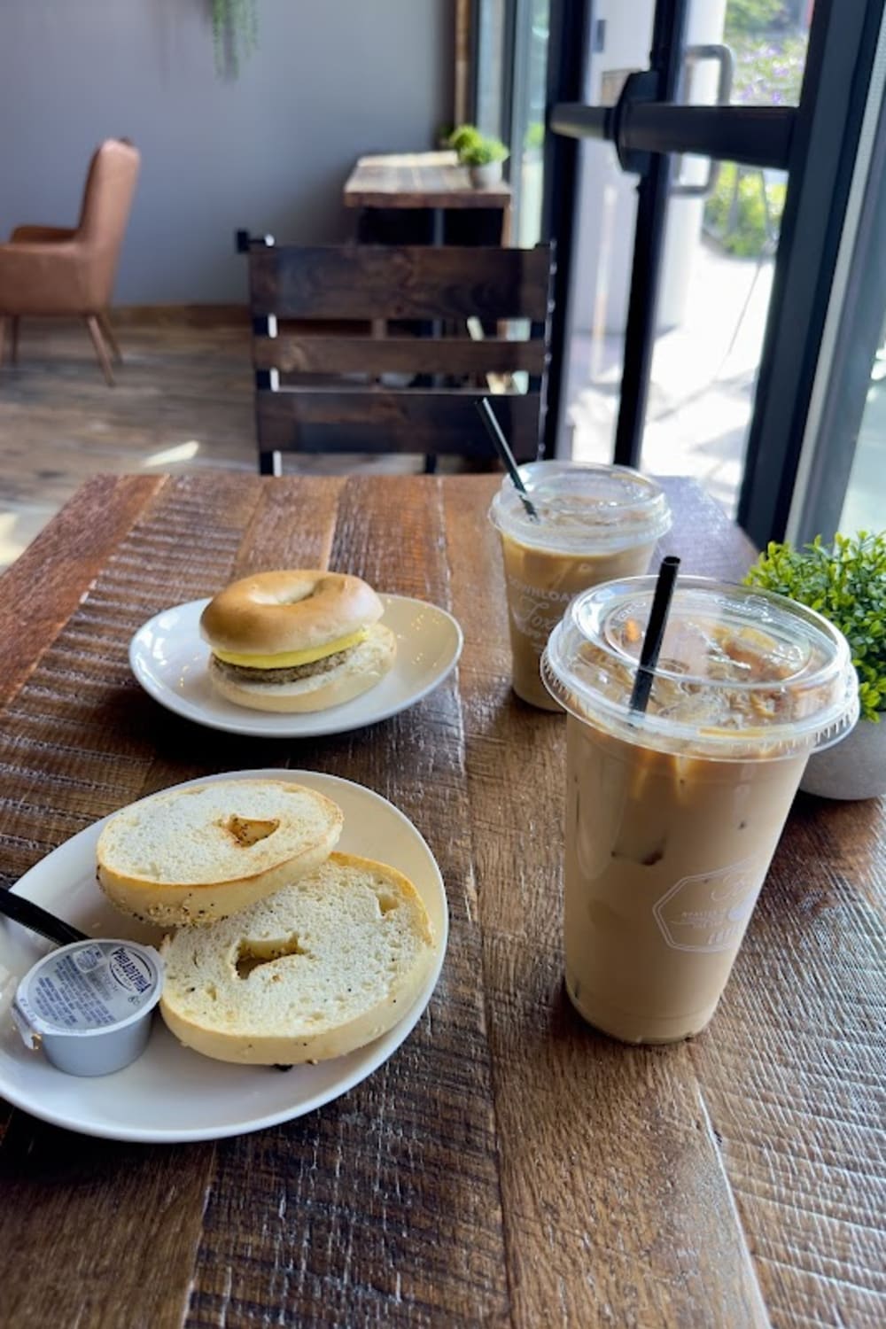 Foxtail Coffee Co.- Buckhead — matcha drink detail