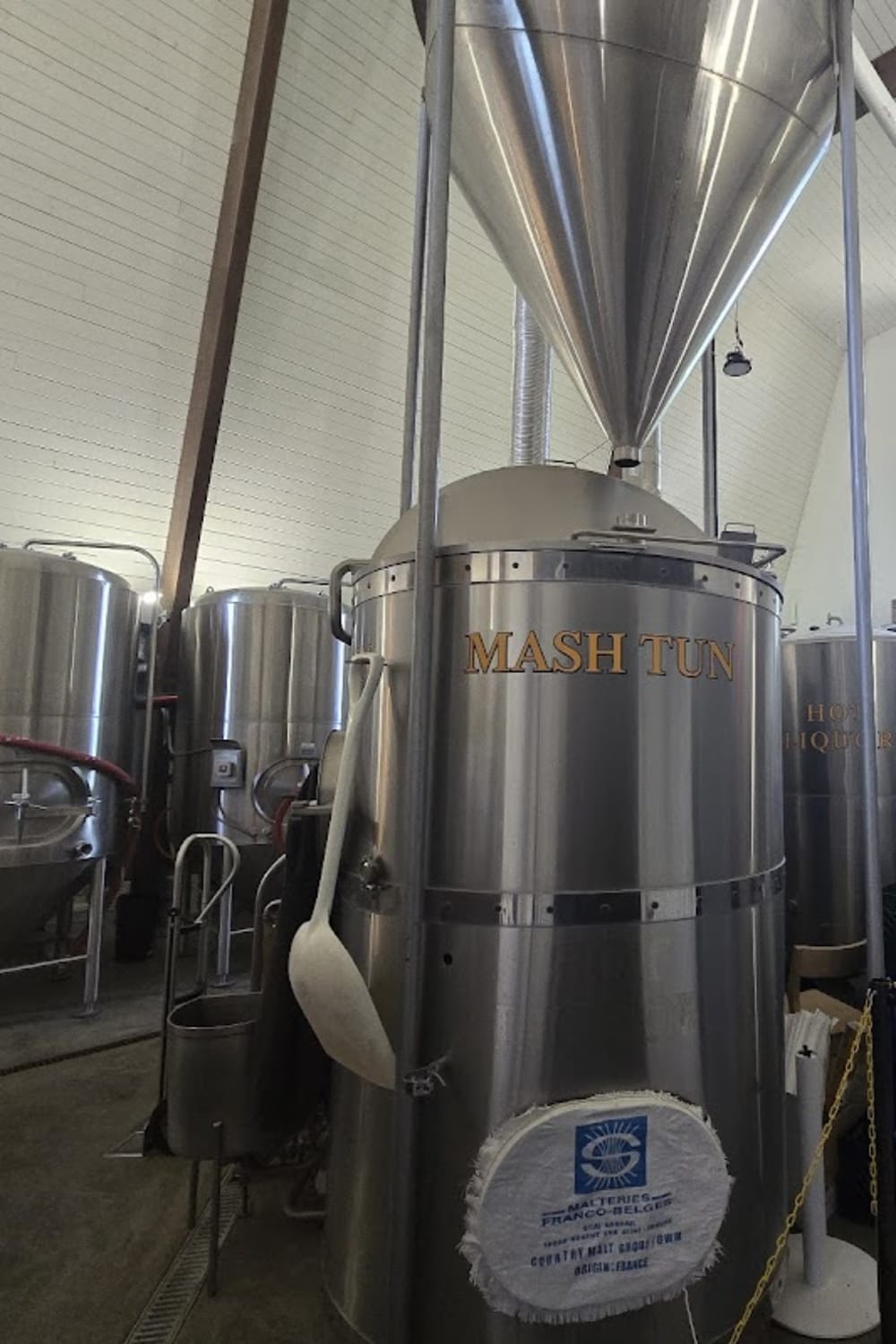 Living Waters Brewing — matcha drink detail