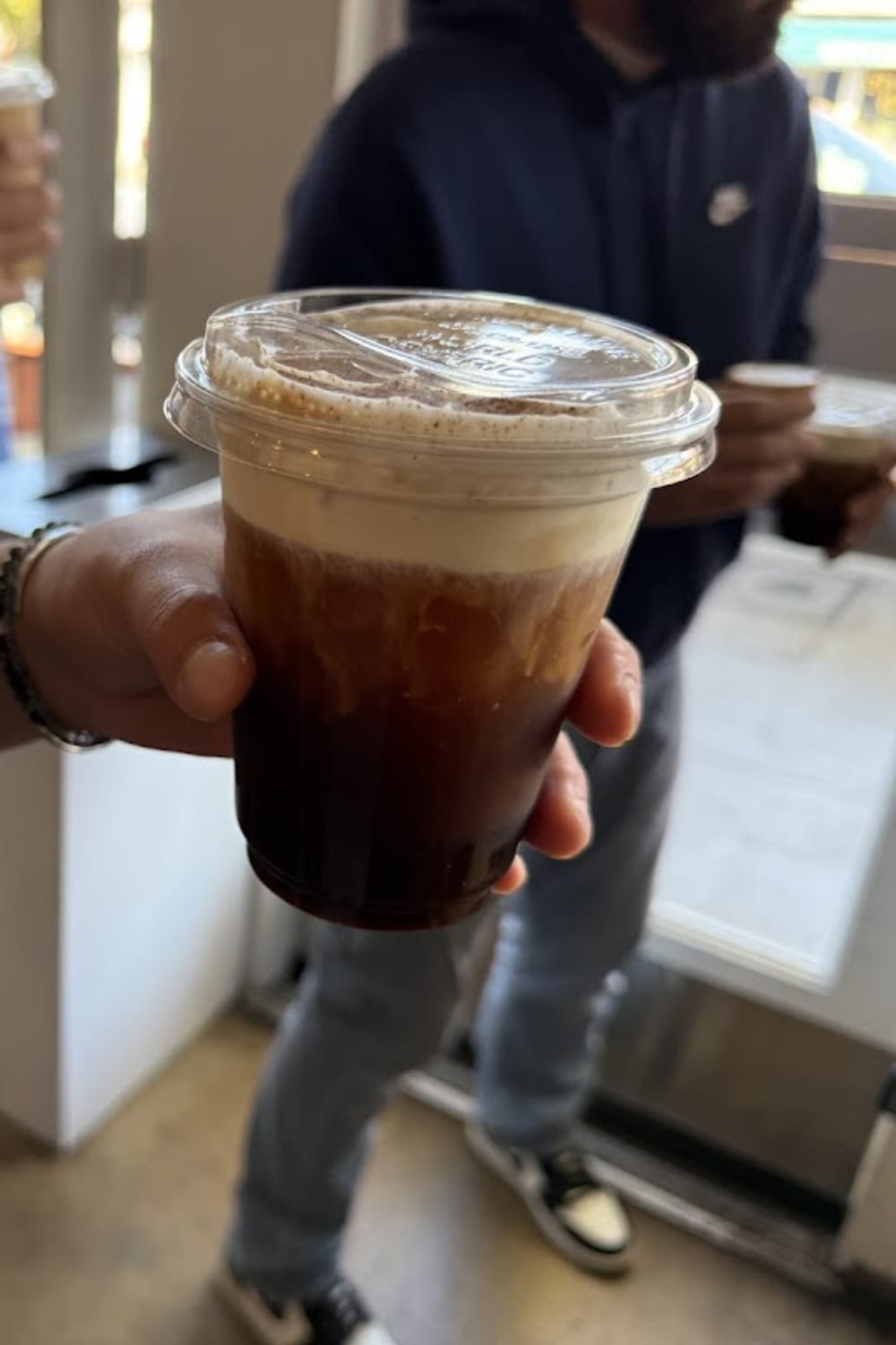 Maru Coffee — matcha drink detail