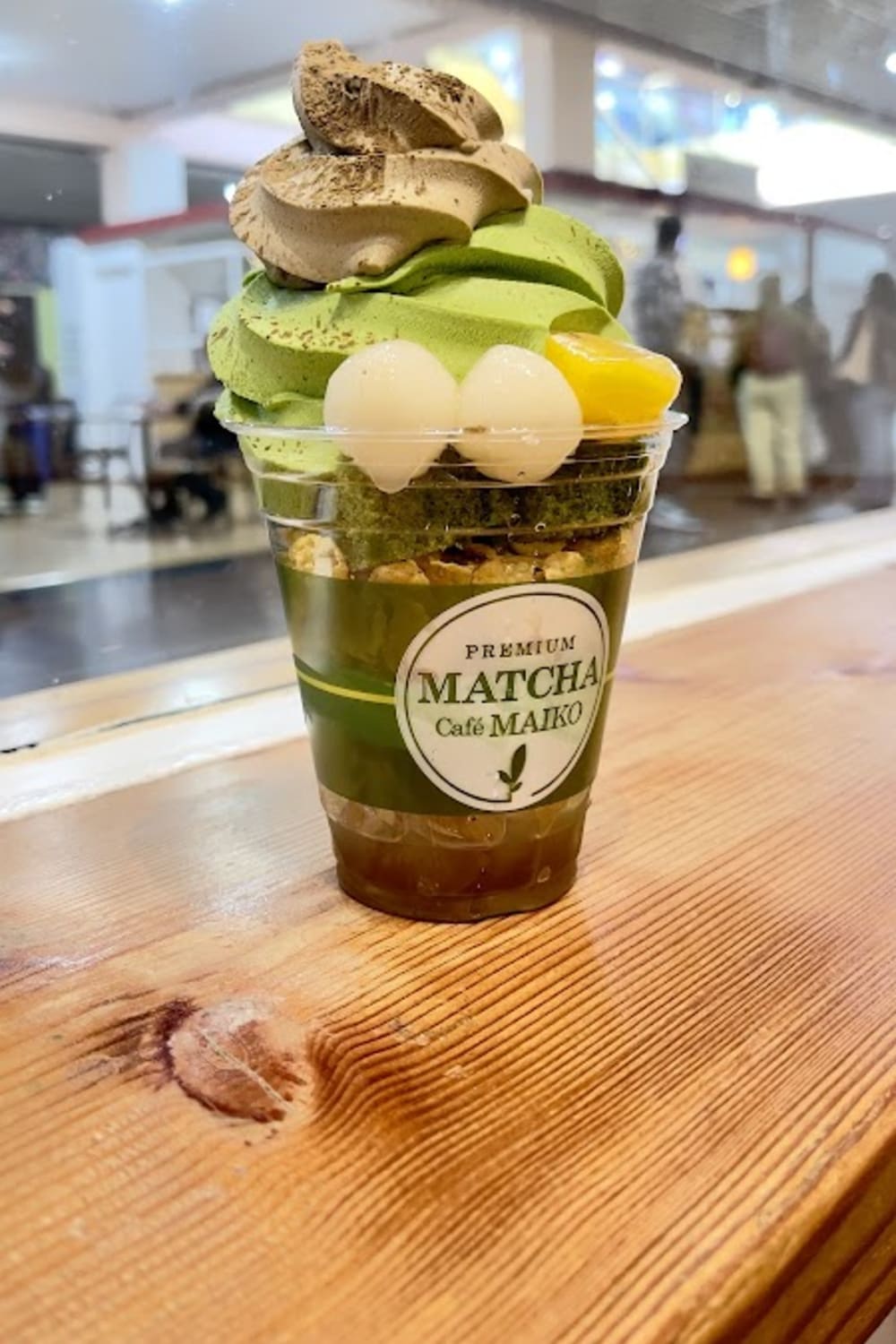 Matcha Cafe Maiko — matcha drink detail