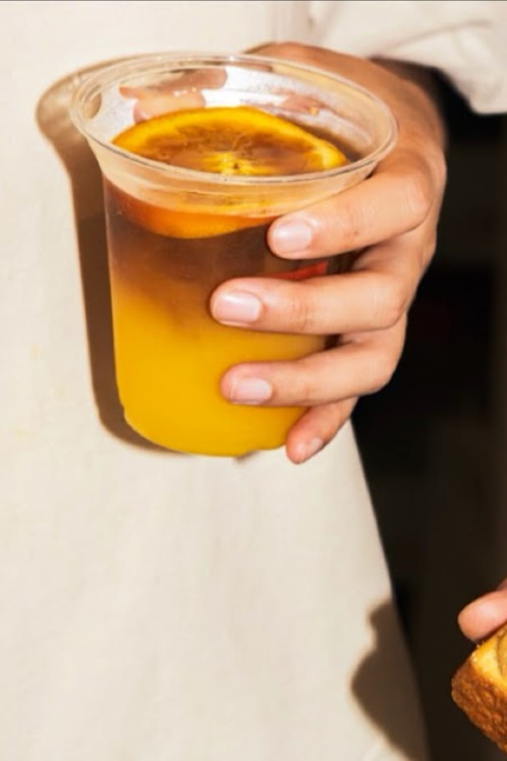 Outset Coffee — matcha drink detail
