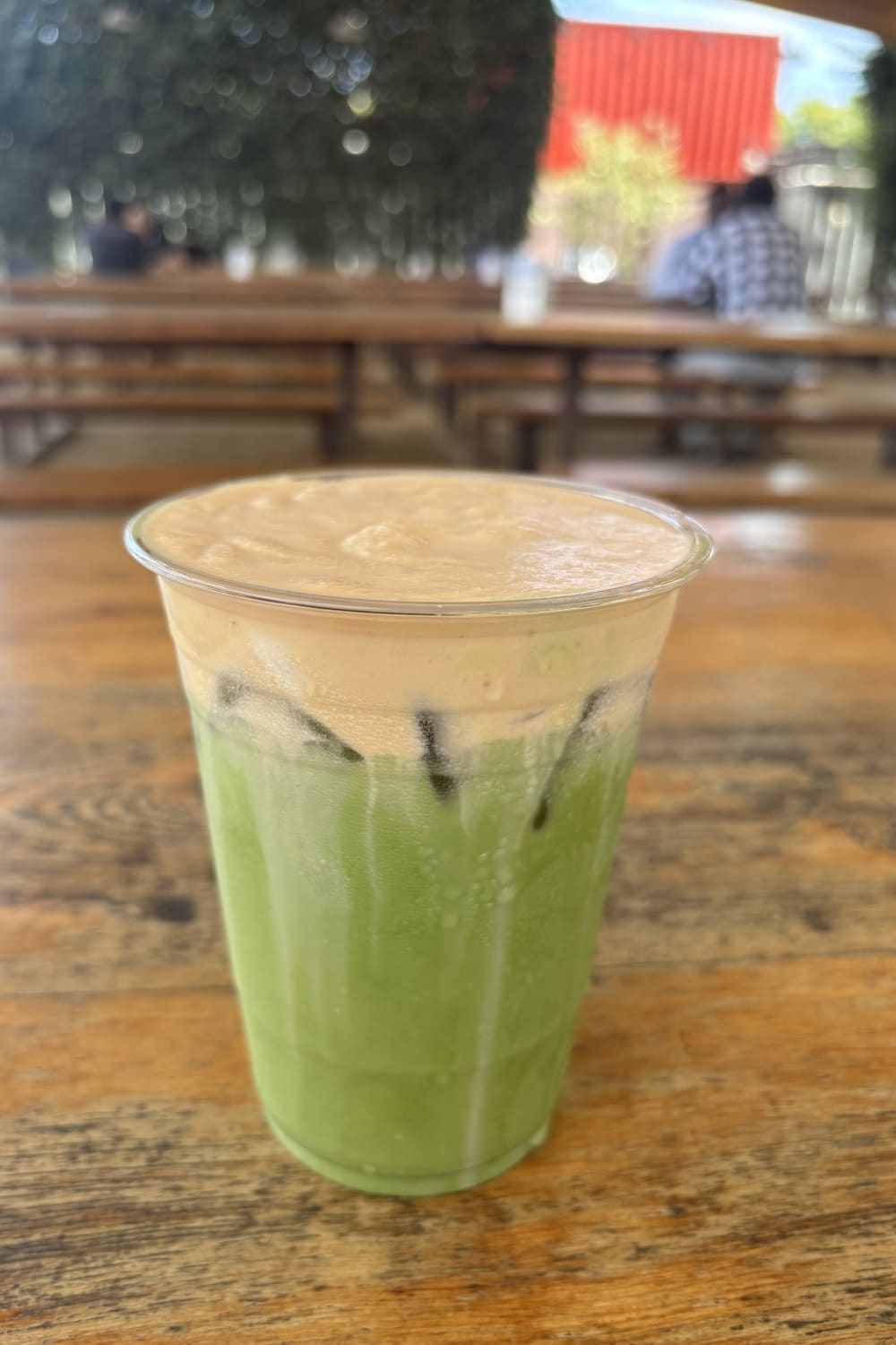Pana’s Café — matcha drink detail