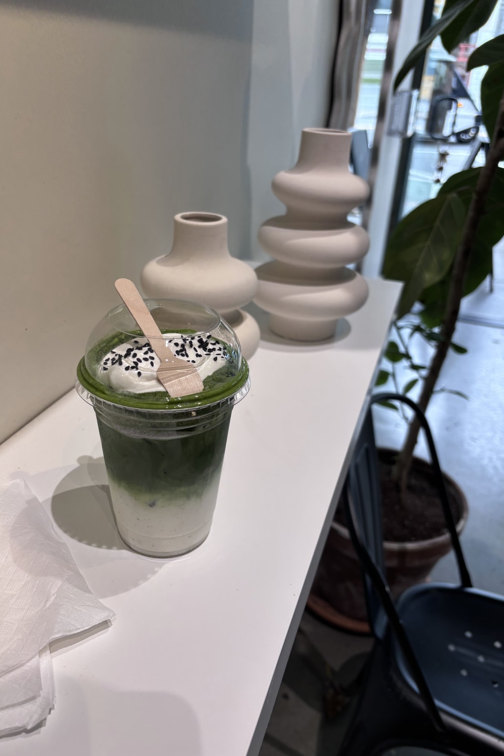 Ceré Tea — matcha drink detail