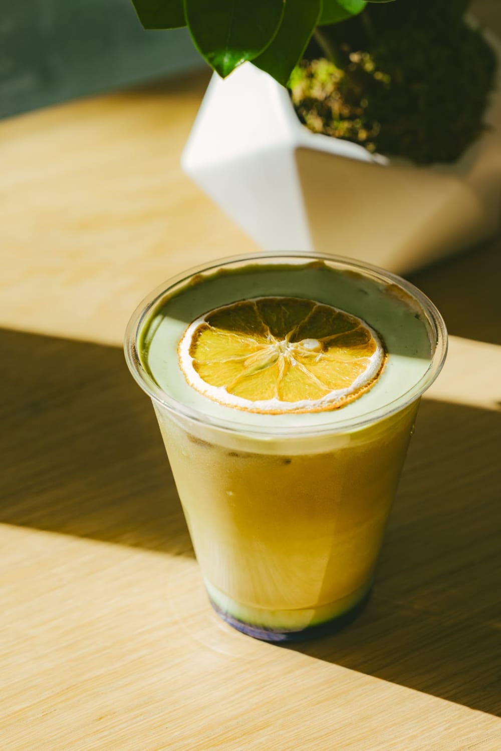 SORO Coffee — matcha drink detail