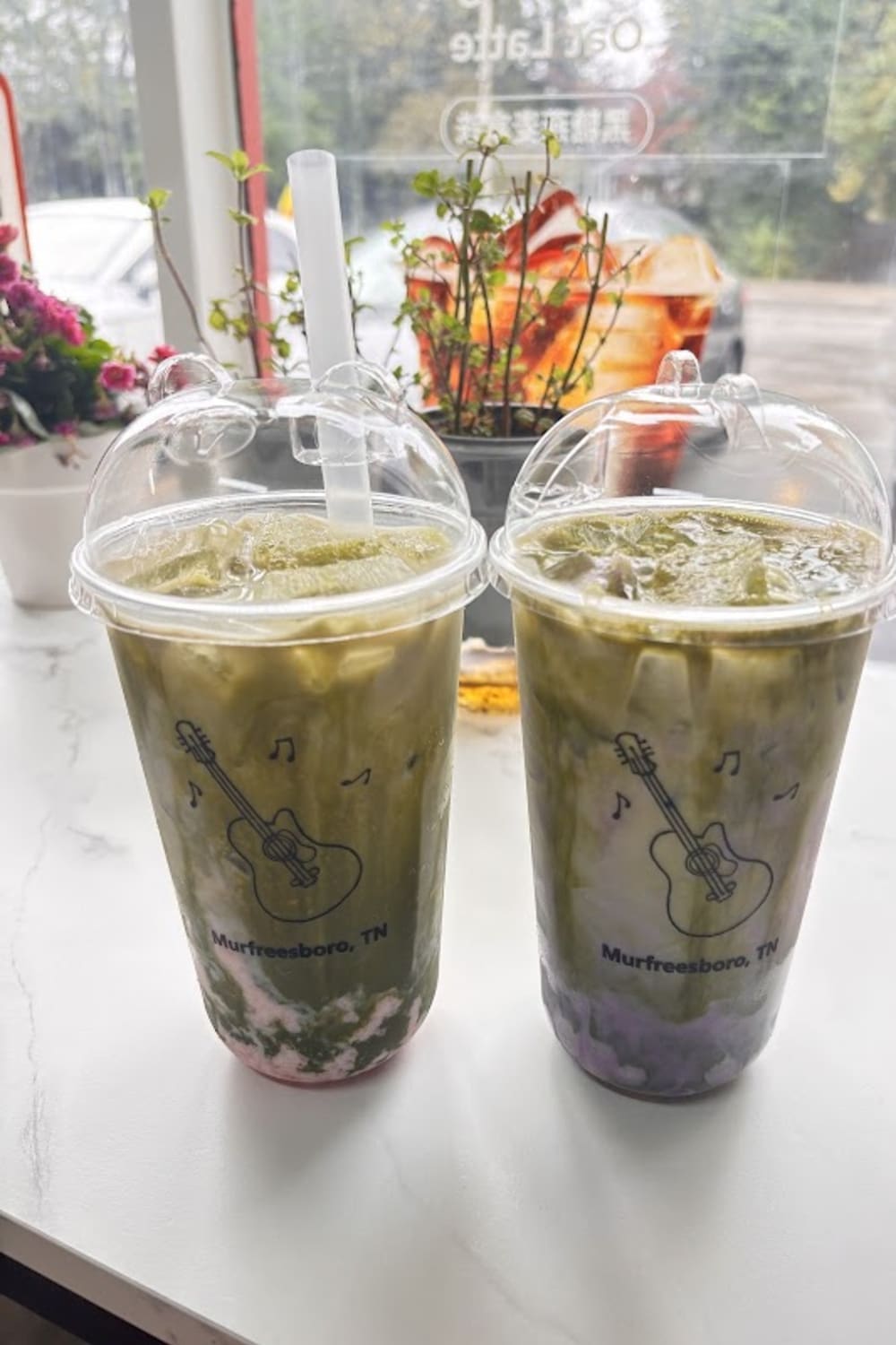 Cotti Coffee - MTSU — matcha drink detail