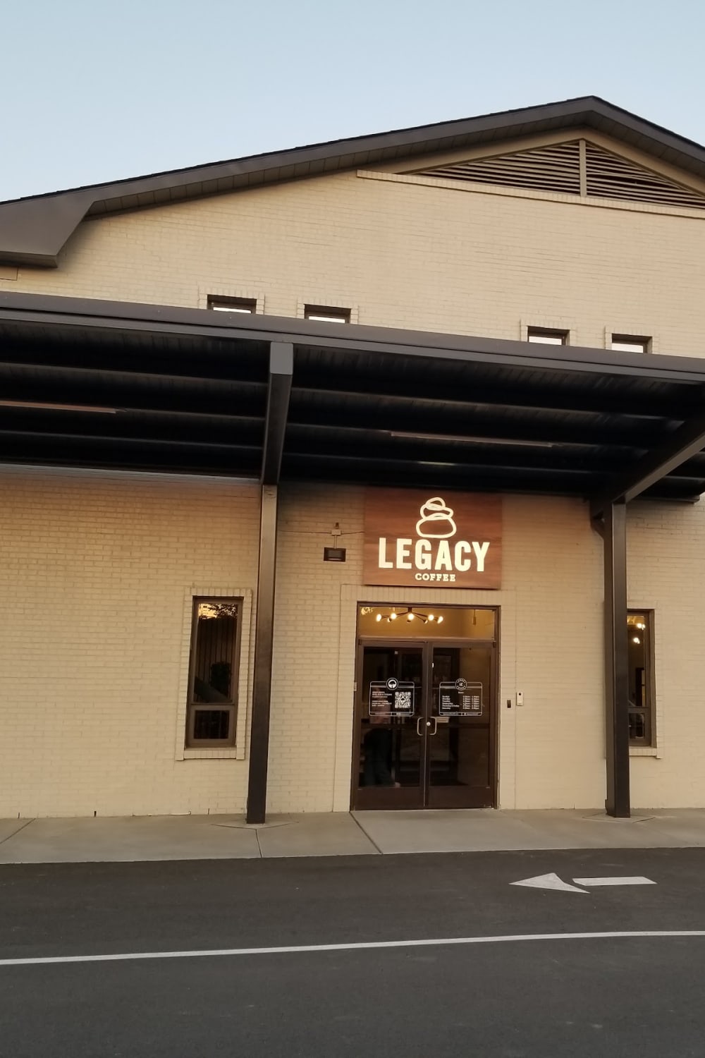Legacy Coffee — matcha drink detail