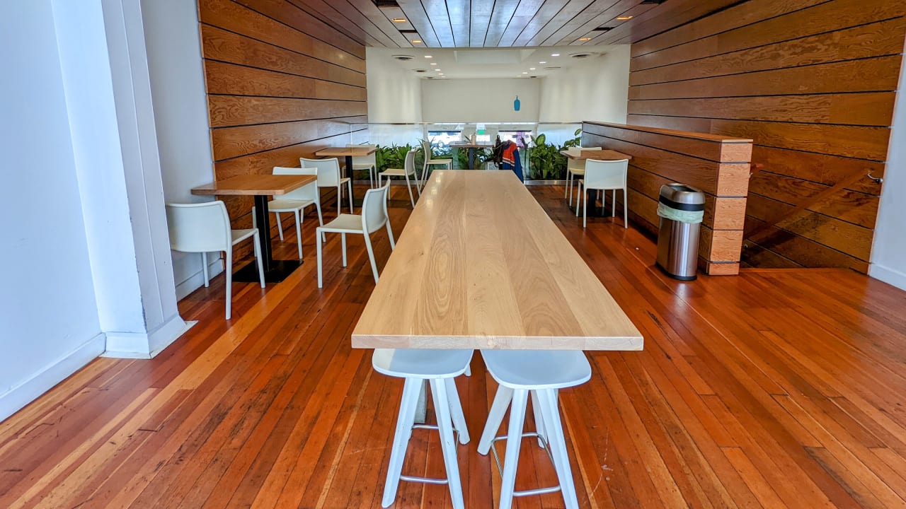 Blue Bottle Coffee β matcha shop interior or drinks