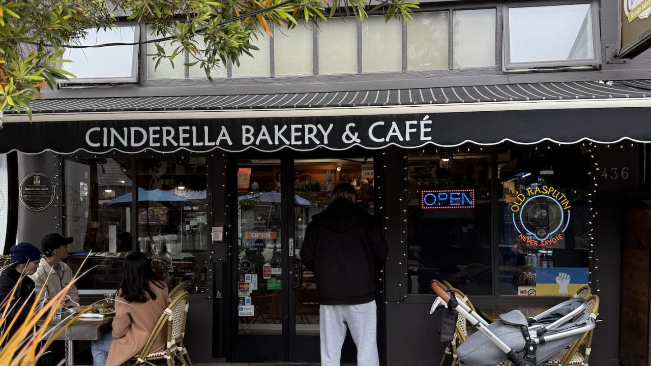 Cinderella Bakery & Cafe β matcha shop interior or drinks