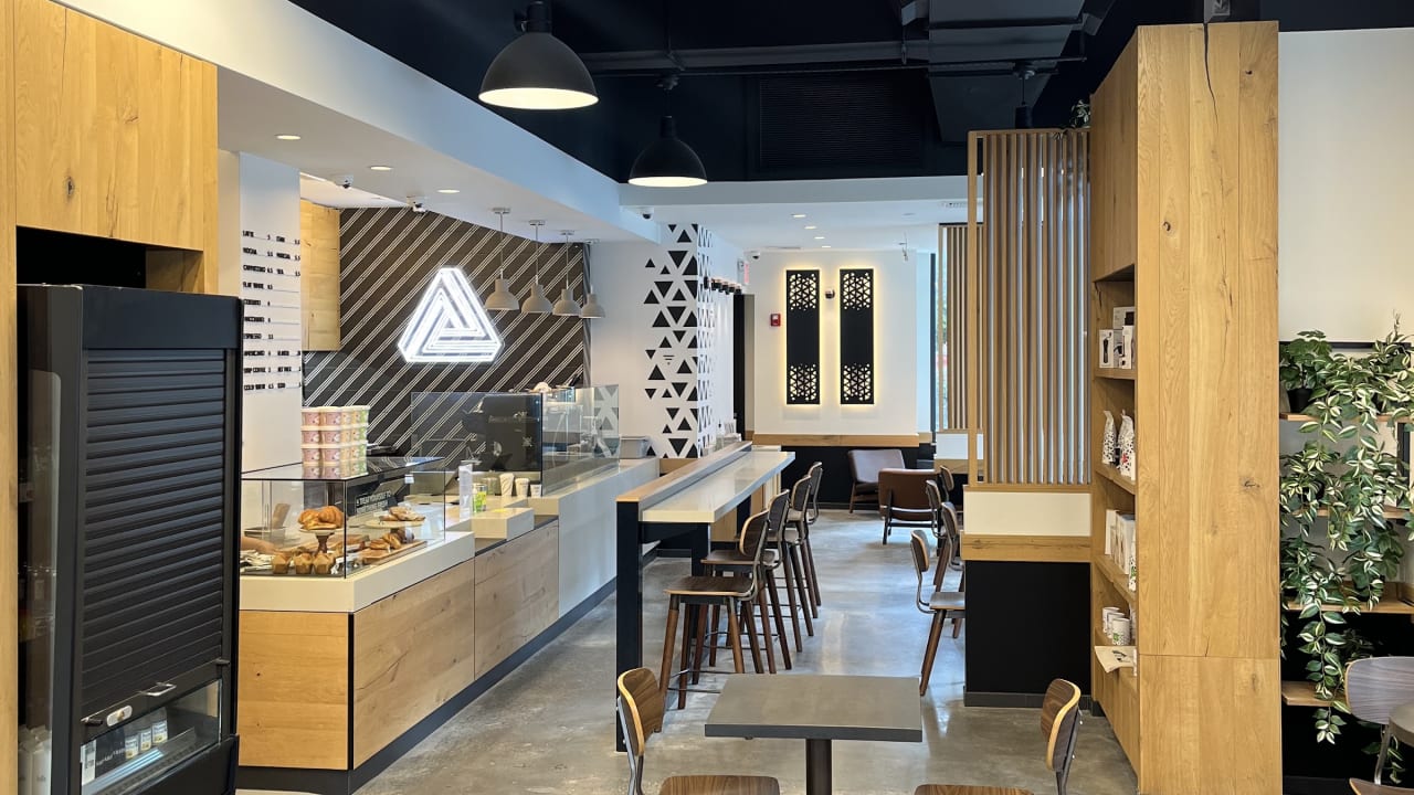Compilation Coffee Roasters @ Ft. Greene β matcha shop interior or drinks