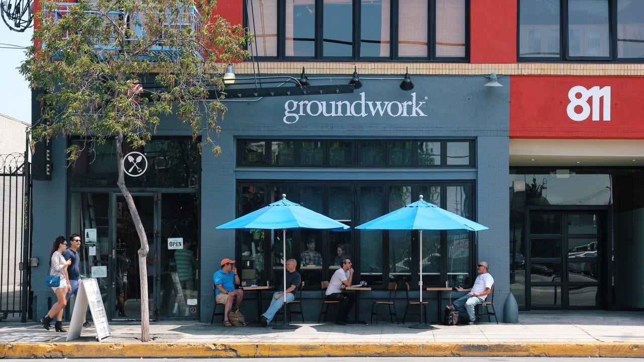 Groundwork Coffee Co. β matcha shop interior or drinks