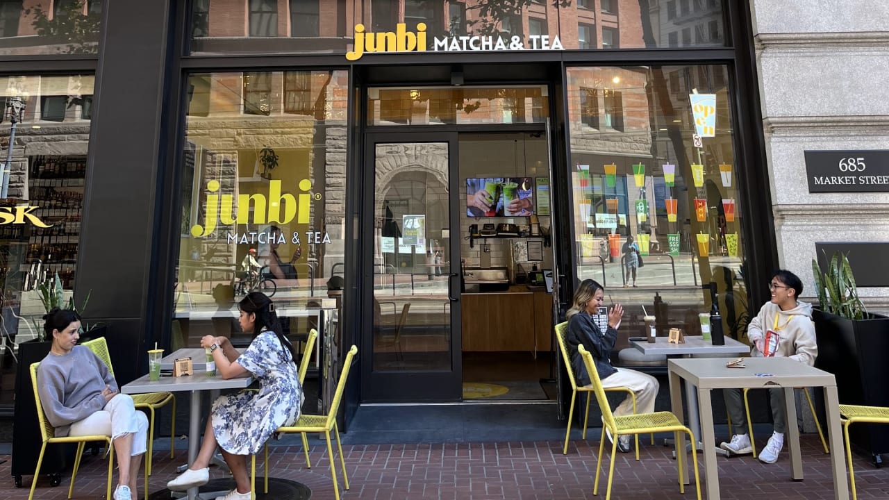Junbi Matcha & Tea β matcha shop interior or drinks