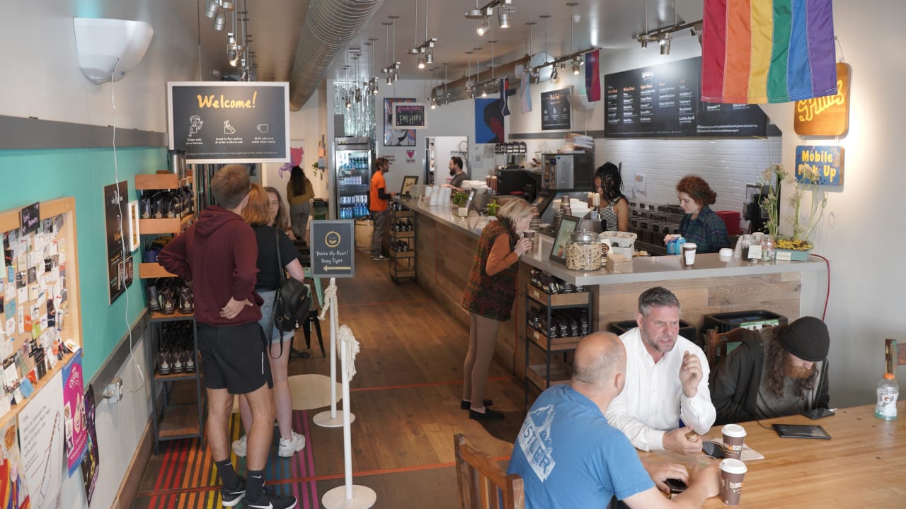 Philz Coffee β matcha shop interior or drinks