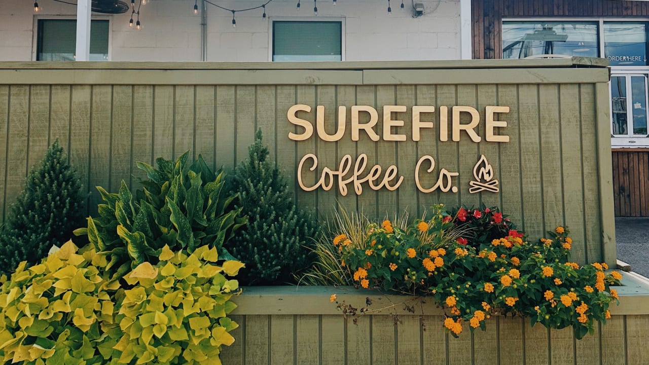 Surefire Coffee β matcha shop interior or drinks