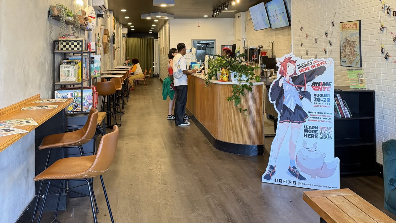 Tea and Milk β matcha shop interior or drinks