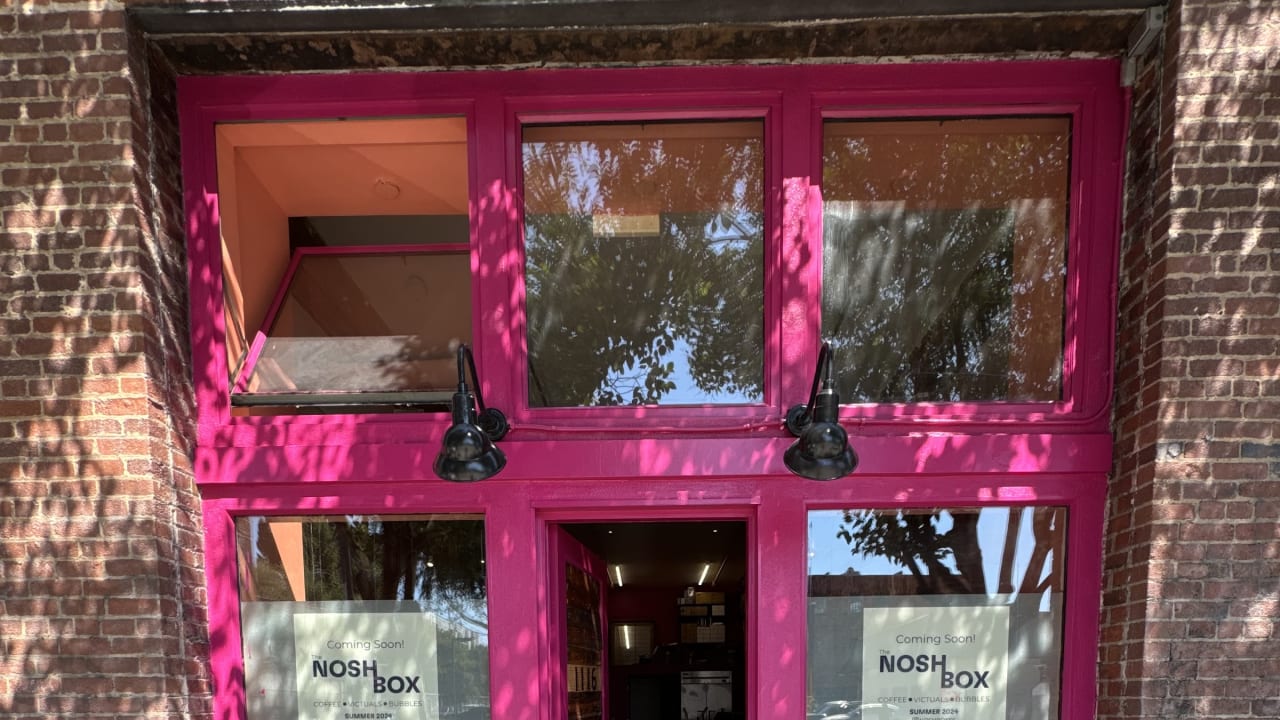 The Nosh Box β matcha shop interior or drinks